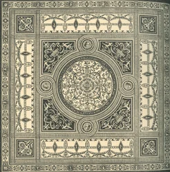 Conception pour un plafond, vers 1860s, 1881