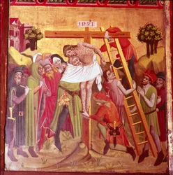 (détail) de la Descente de Croix