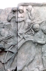 Détail de la grande frise de l