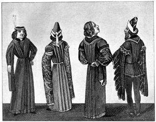 Développement de la manche, 15ème siècle, 1910