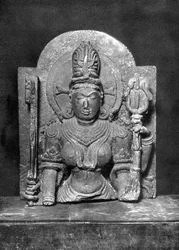 Sculpture de Devi, Inde occidentale, vers 900 après J.-C., 1929