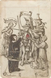 Ne mangez pas votre cœur [fol. 22 recto], vers 1512-1515