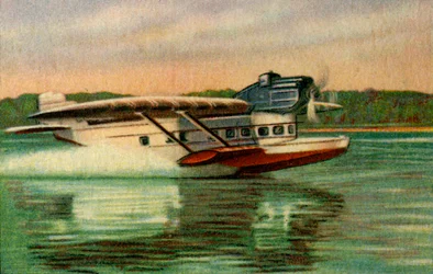 Hydravion Dornier Delphin III, années 1920, 1932