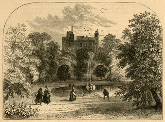 Jardin de Drapers Hall 1860, 1897