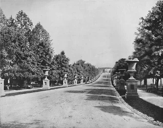 Parc Druid Hill, Baltimore, Md., vers 1897