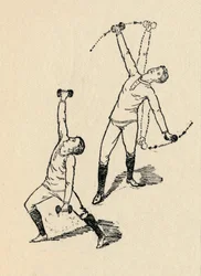 Exercices avec haltères, 1912
