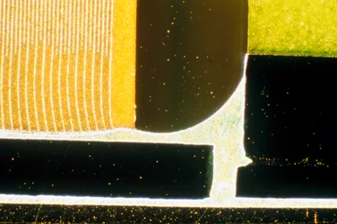 Composant de condensateur électronique, coupe transversale