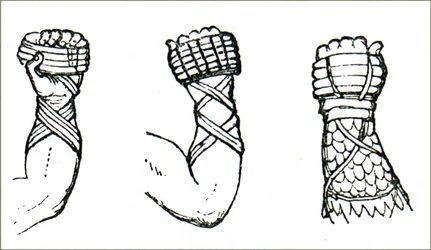 Premiers gants de boxe