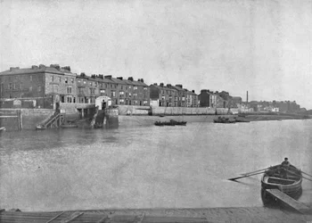 East Hartlepool - Port des commissaires, 1895