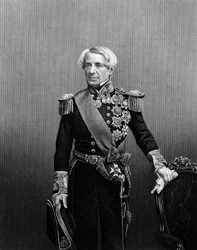 Edmund Lyons, 1er Baron Lyons, commandant naval britannique, vers 1860