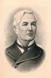 Edward Gibson, 1er baron Ashbourne 1837-1913, avocat irlandais et Lord Chancelier d