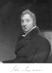 Edward Jenner, médecin anglais, 1800