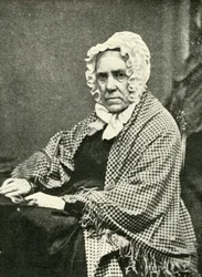 Elizabeth Hyslop Burns, fille du poète, vers 1860, 1902