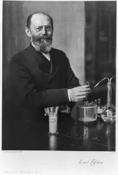 Emil Fischer, chimiste organique allemand, 1904