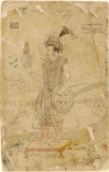 Empereur Jahangir tenant un orbe