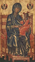 Madone et Enfant en majesté, vers 1250-1275