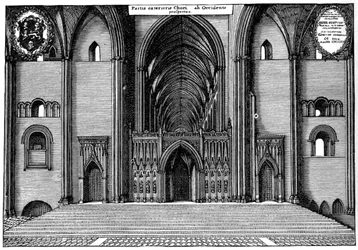 Entrée du chœur de l
