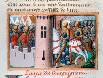 Entrée des Bourguignons à Paris, mai 1418, 1484