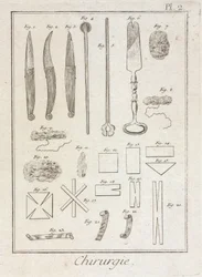 Équipement, instruments chirurgicaux de l