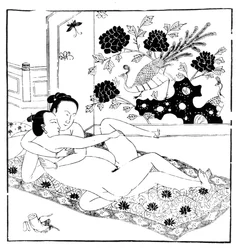 Gravure érotique chinoise