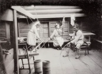 Vie quotidienne du peuple Mari, Russie, années 1880-1890