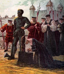 Exécution de Lady Jane Grey, 1554, vers 1850