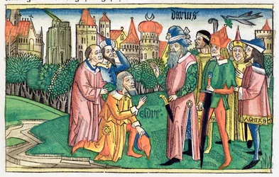 Esdras 6:16: le temple de Jérusalem est dédié par le roi Darius