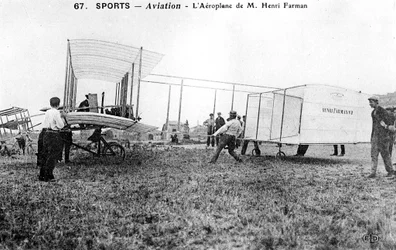Biplan Farman n°1, vers 1912