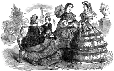 Modes pour août, 1857