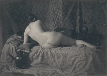 [Nu féminin de dos], années 1870