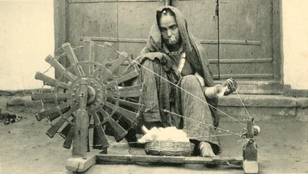 Femme filant, Jaipur