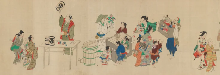 Scènes de Festival, 18ème siècle