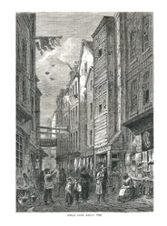 Field Lane vers 1840