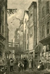 Field Lane vers 1840