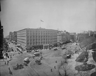 Cinquième Avenue et Madison Square, New York, c1897