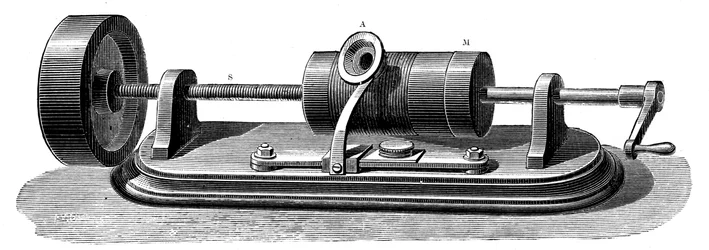 Premier modèle du phonographe d