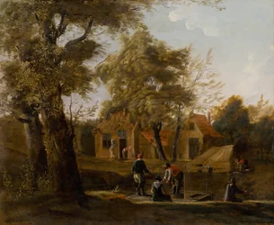 Pêcheurs sur la rivière