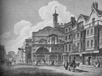 Fleet Street au XVIIIe siècle, 1907