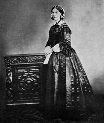 Florence Nightingale, infirmière anglaise et réformatrice des hôpitaux, 1855, 1951