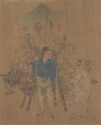 Vendeur de fleurs