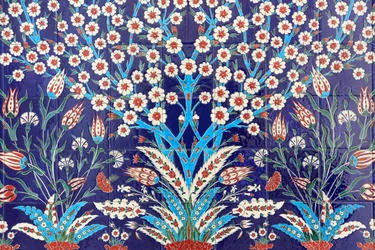 Fleurs. Un des 80 panneaux d