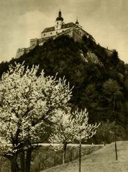Château de Forchtenstein, Burgenland, Autriche, vers 1935