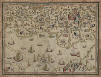 Forts Zeelandia et Provintia et la ville de Tainan, XIXe siècle