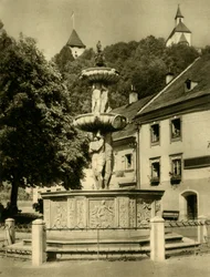 Fontaine, Friesach, Autriche, c1935