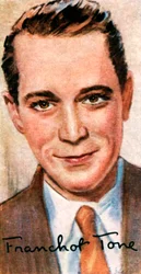 Franchot Tone, acteur américain, 20e siècle