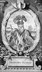 Francisco Pizarro, conquistador espagnol du 15ème siècle, 1671