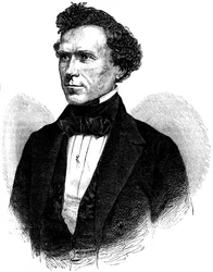 Franklin Pierce, 14e président des États-Unis, vers 1880