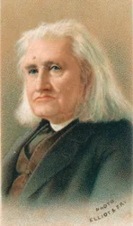Franz Liszt 1811-1886, pianiste et compositeur hongrois, 1911
