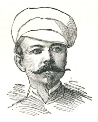 Frederic Villiers, 1851-1922, artiste de guerre britannique et correspondant de guerre, 1893