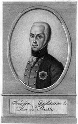 Frédéric-Guillaume III, roi de Prusse, 19ème siècle